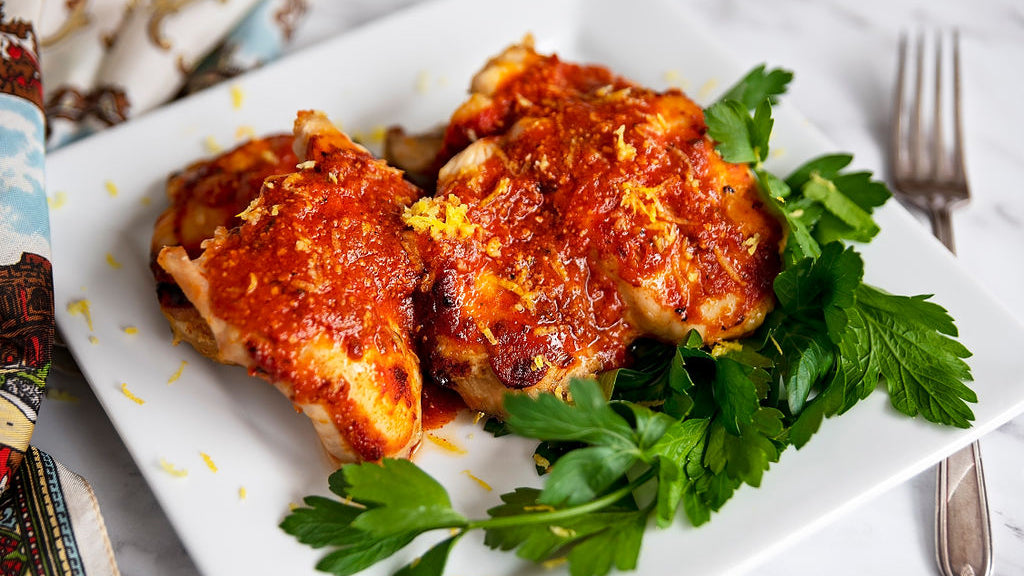 Chicken with Romesco Sauce