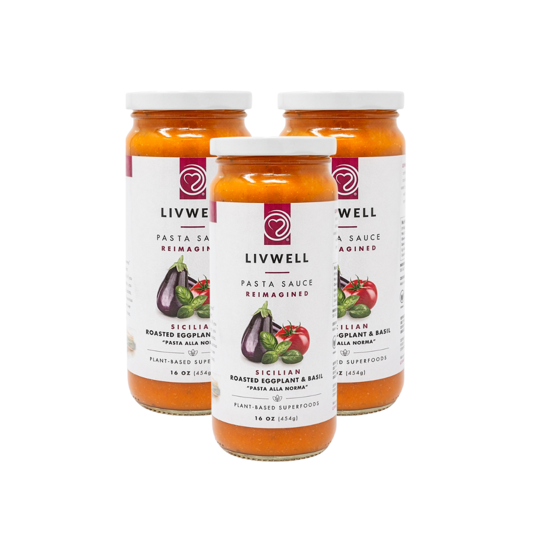 Sicilian Roasted Eggplant and Basil Pasta Sauce "Pasta Alla Norma" - 3 pack