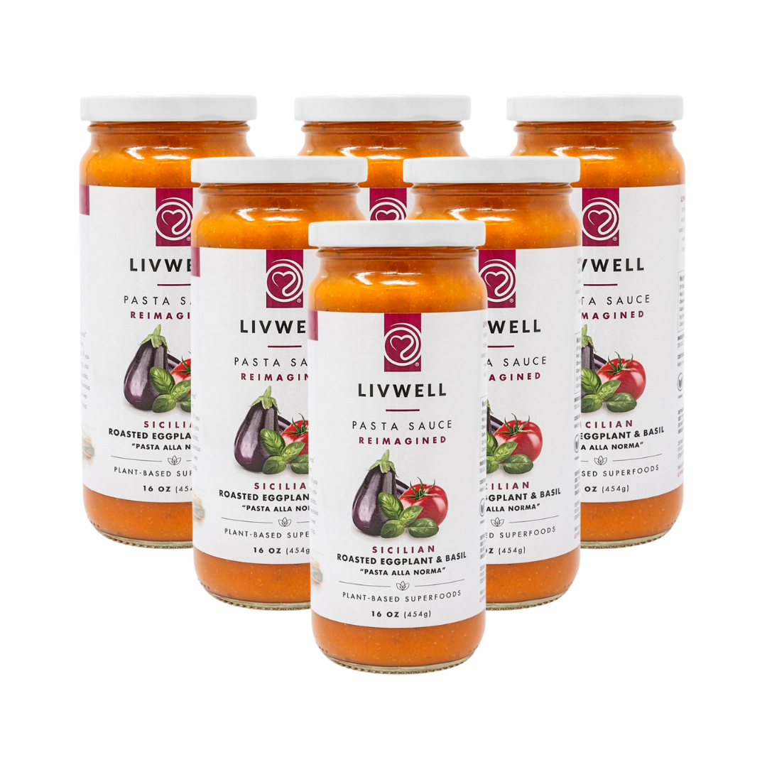 Sicilian Roasted Eggplant and Basil Pasta Sauce "Pasta Alla Norma" - 6 pack