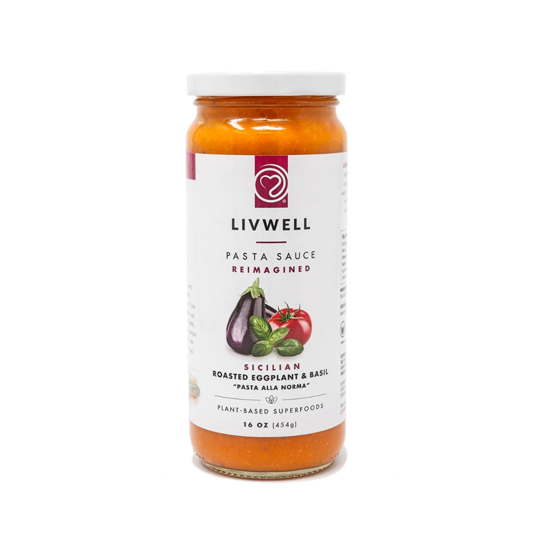 Sicilian Roasted Eggplant & Basil Pasta Sauce — Alla Norma