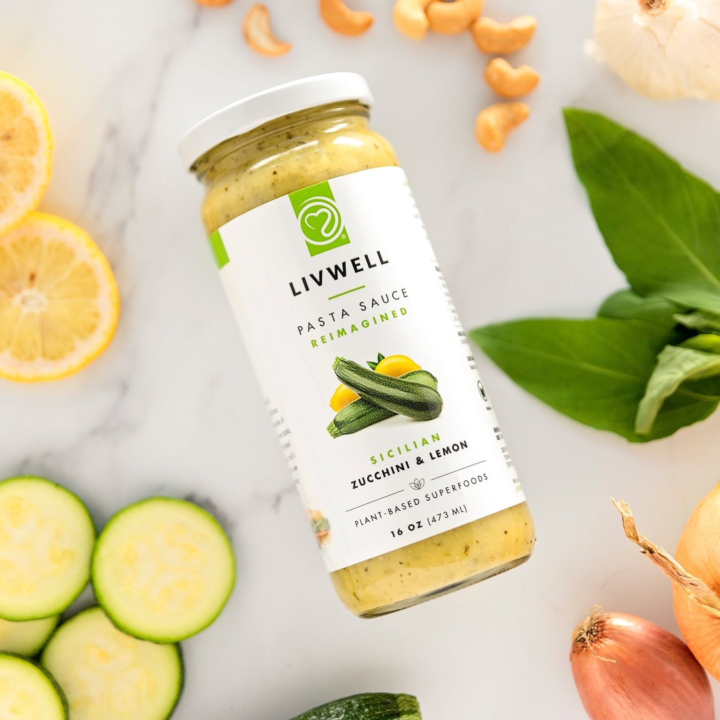 Zucchini and Lemon Pasta Sauce