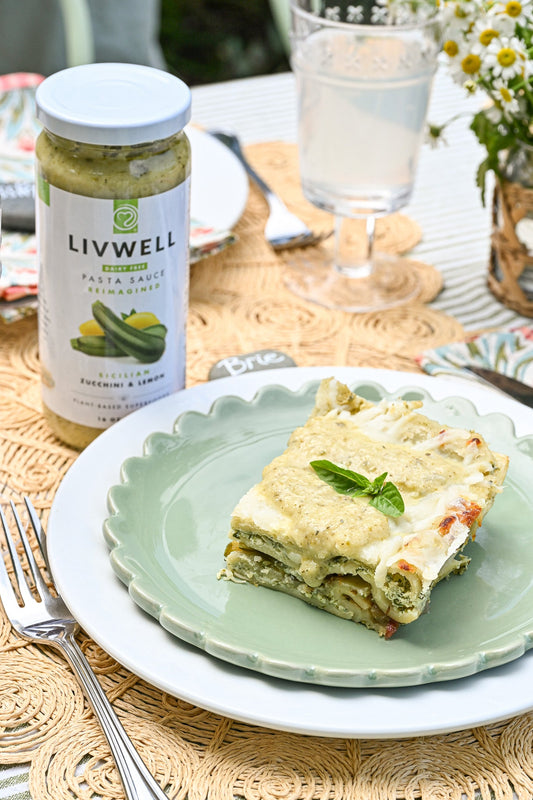 Sicilian Zucchini and  Lemon Lasagna