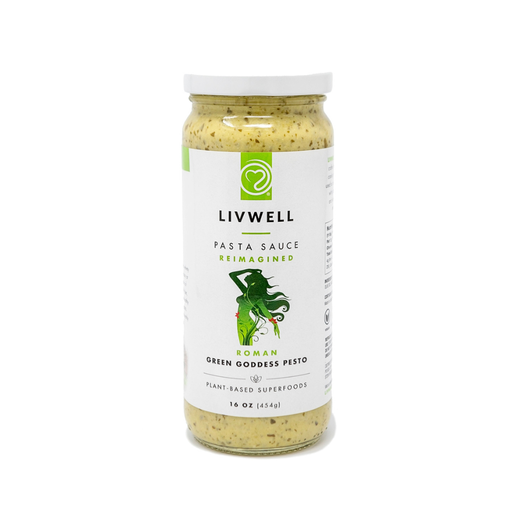 Roman Green Goddess Pesto Pasta Sauce - 6 pack