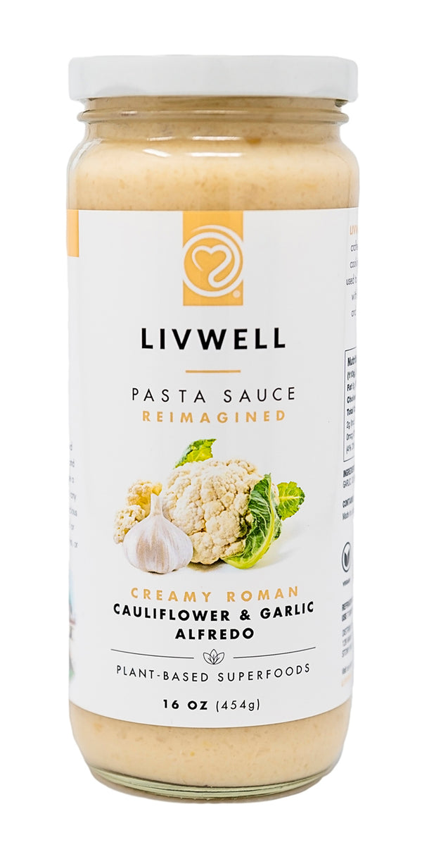 Roman Cauliflower Vegan Alfredo Pasta Sauce — 3-Pack