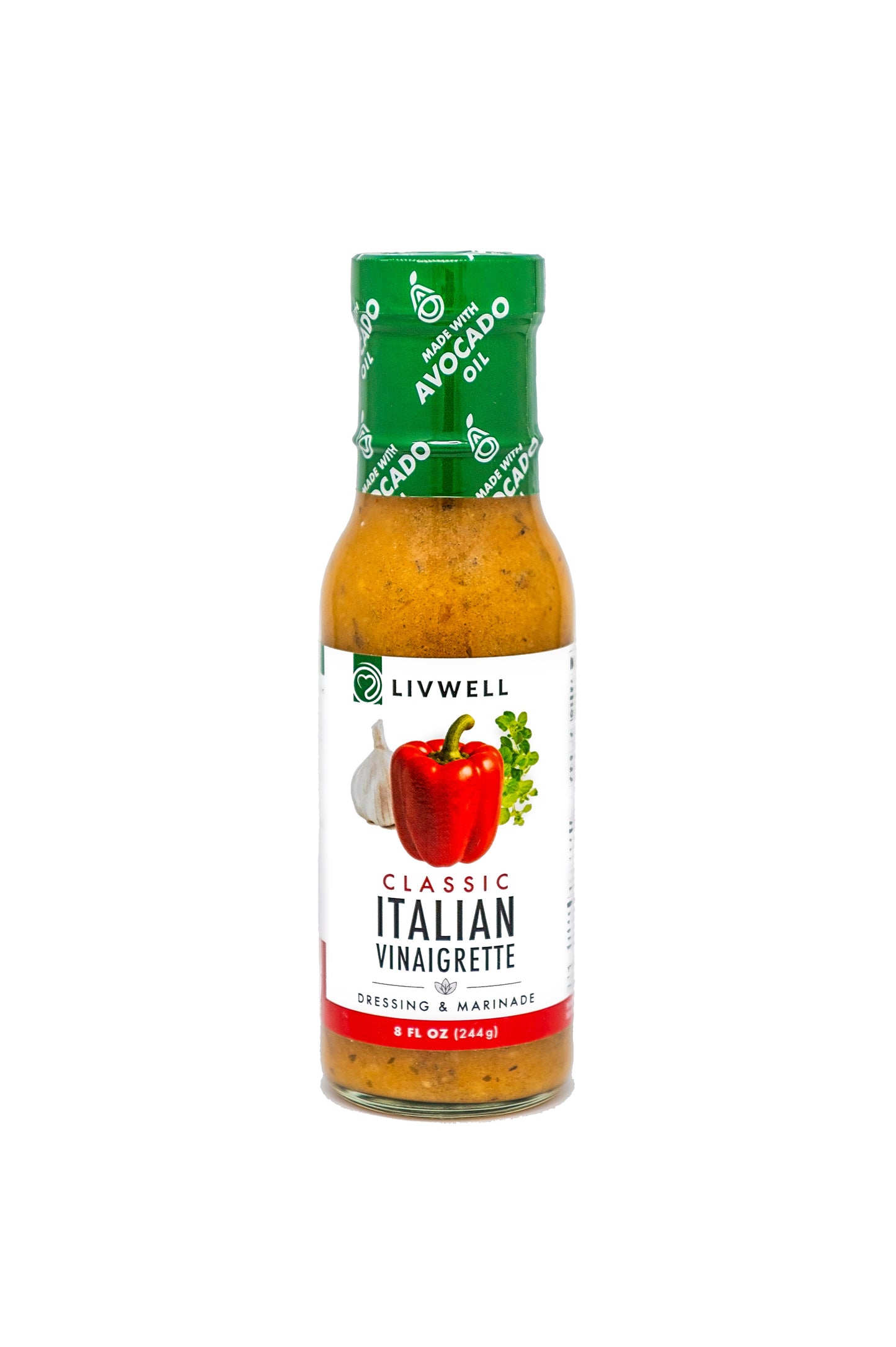Classic Italian Vinaigrette & Marinade (Dairy Free) | 3 pack LIVWELL Classic Italian Vinaigrette & Marinade (Dairy Free) | 3 pack LIVWELL