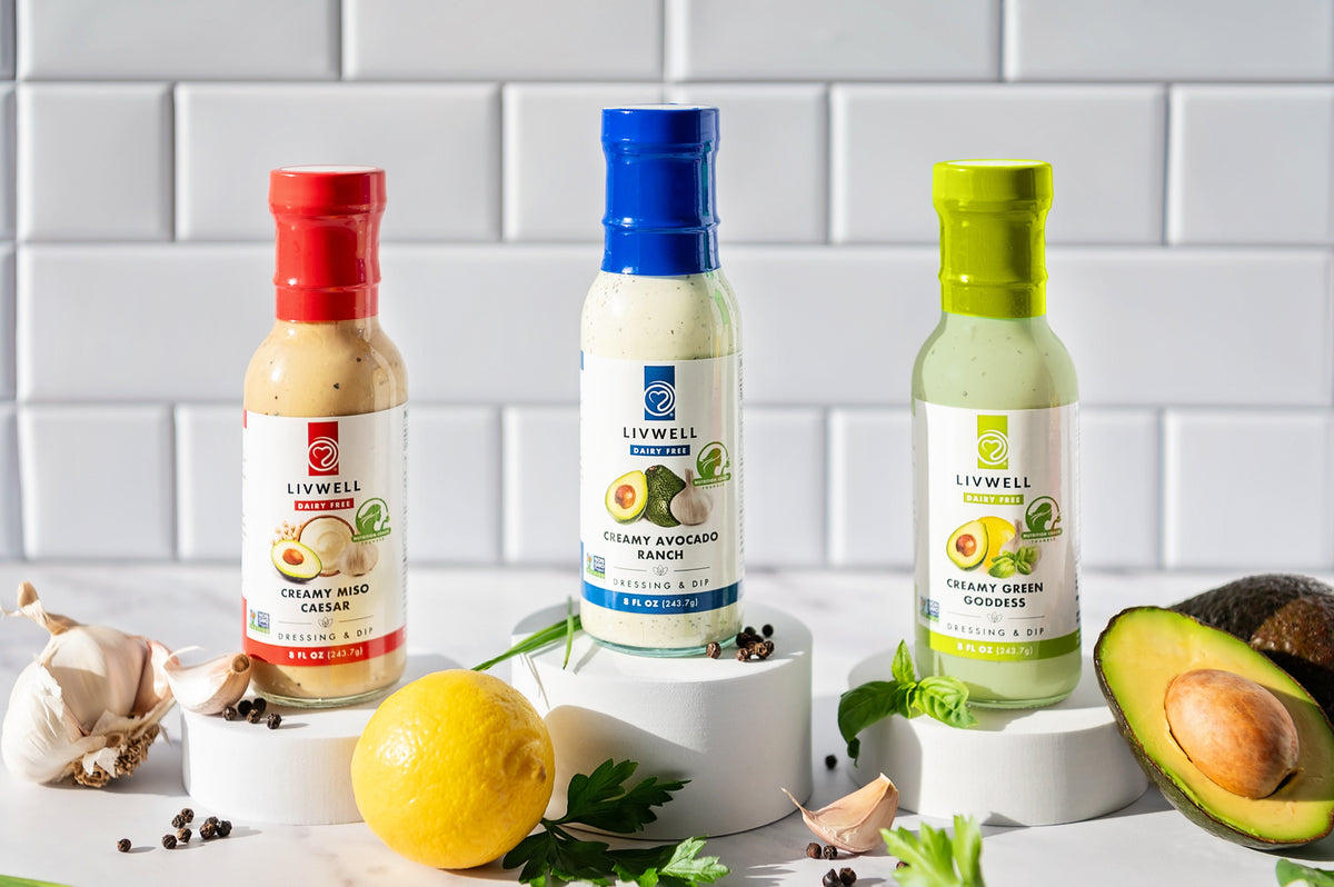 Creamy Green Goddess Dressing and Dip (Dairy Free) | 3 pack