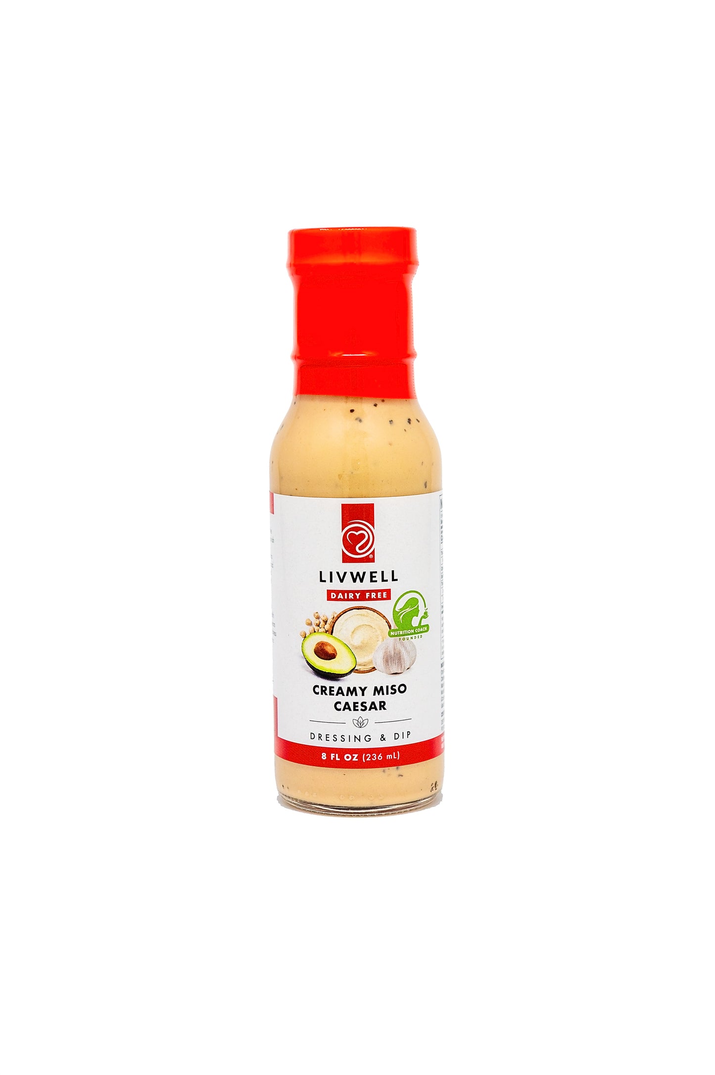 Creamy Miso Caesar Dressing and Dip (Dairy Free) | 6 pack